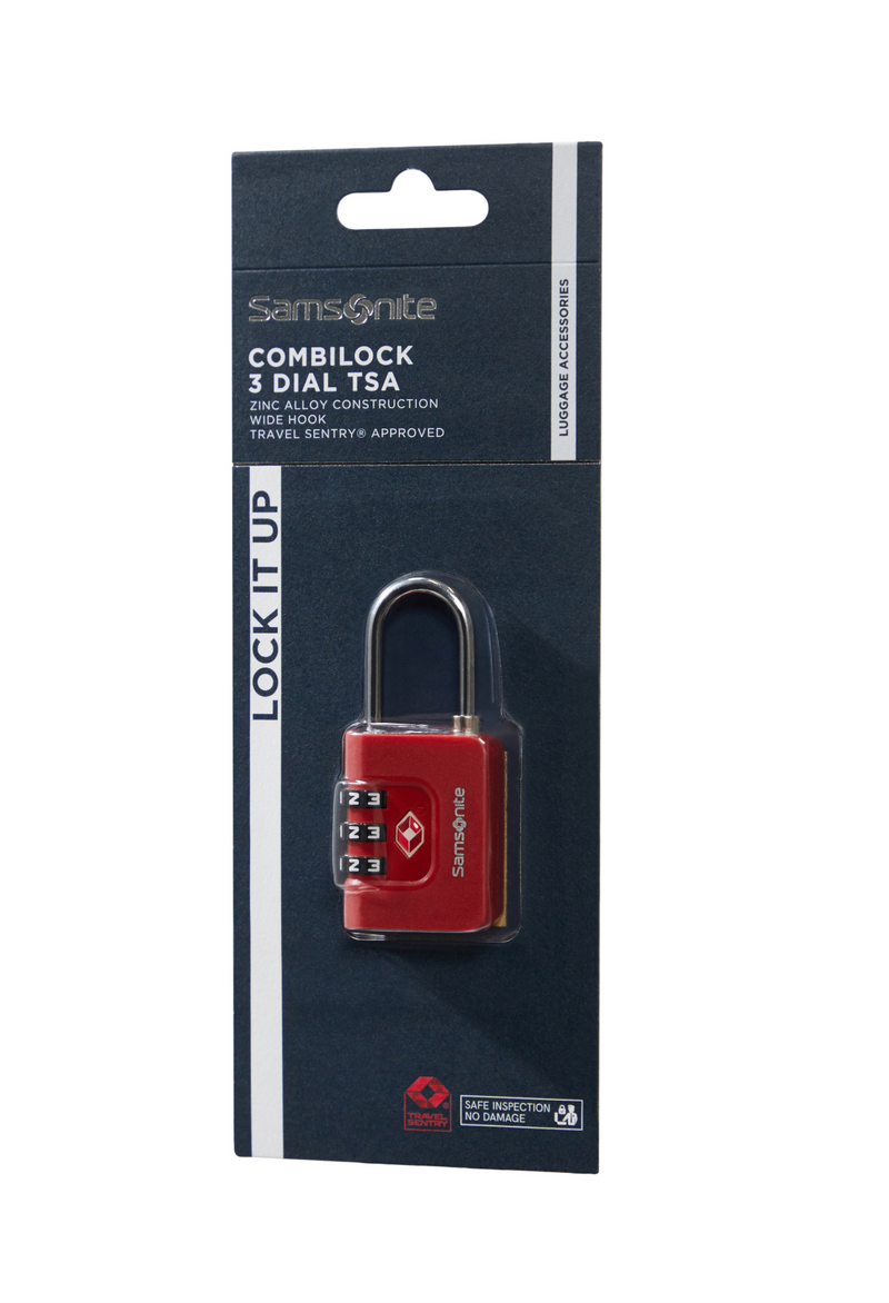 Samsonite TA Revolution 3-digit TSA combination lock