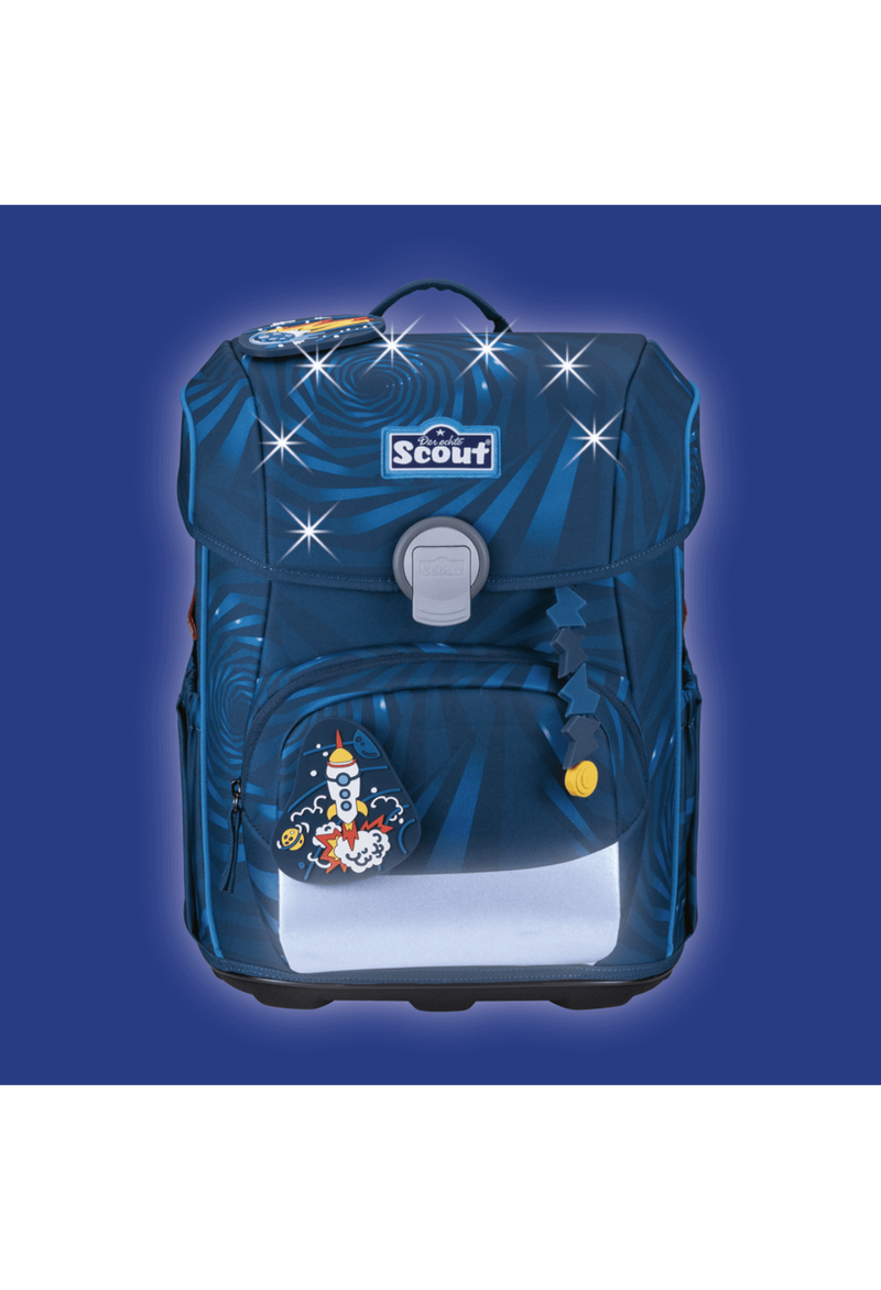 Scout Neo Exclusivo Set de mochila escolar con LED