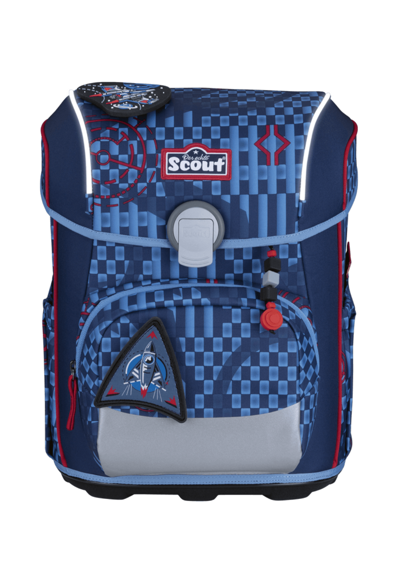 Scout Neo Exklusiv Safety Light zestaw tornistra szkolnego