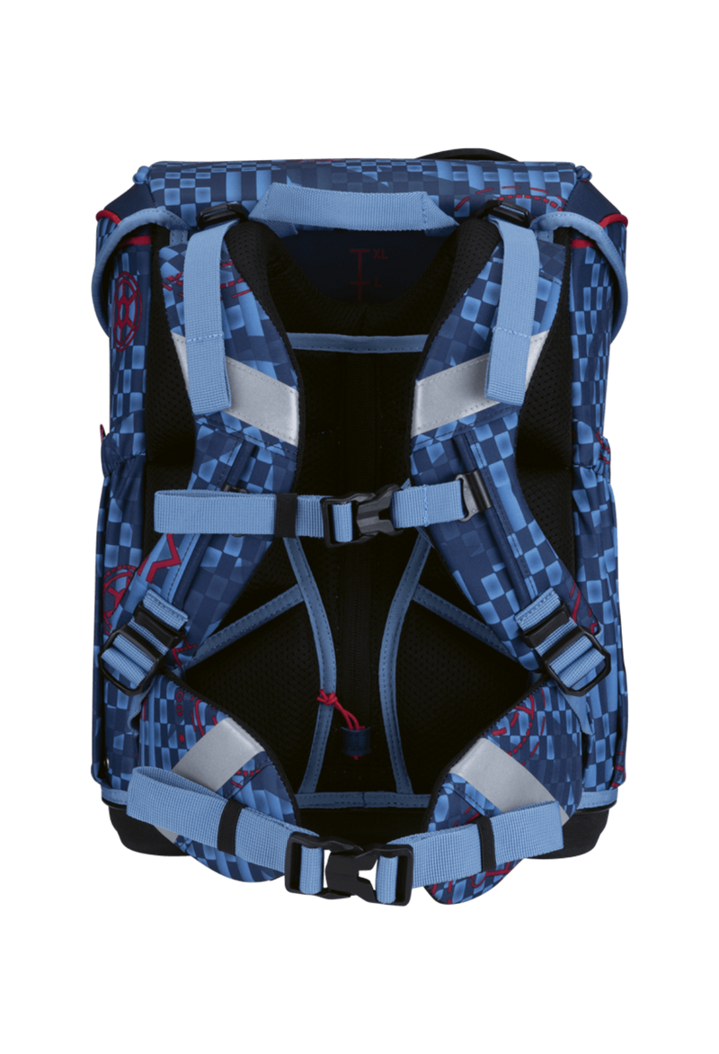 Scout Neo Exklusiv Safety Light zestaw tornistra szkolnego