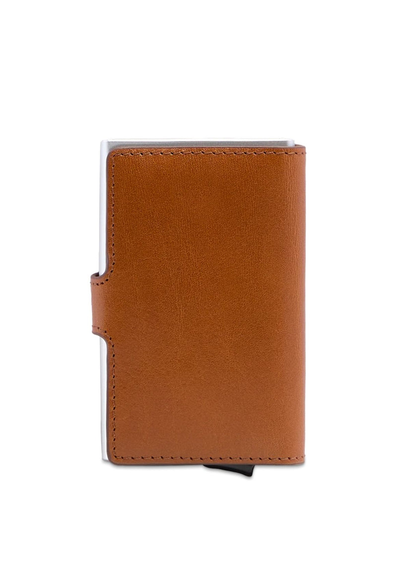 The Bridge Story Uomo RFID Leder Snap Kartenhalter