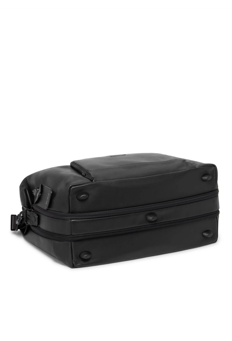 Tumi Alpha 4 Borsone da viaggio con doppia espansione in pelle