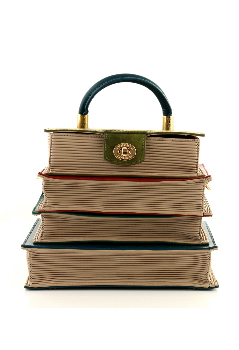 Vendula London Book Stack Bag Riemenhandtasche