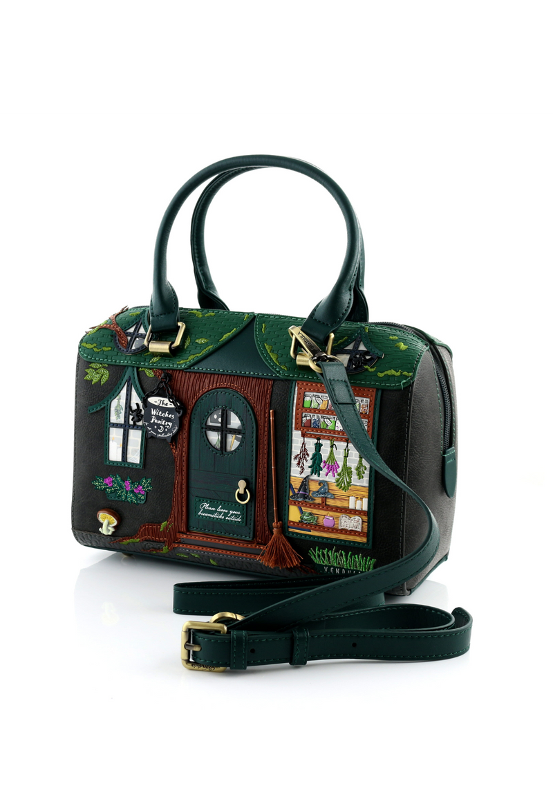 Vendula London Speedy Bowler Riemenhandtasche