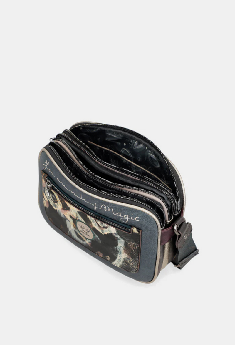 Anekke Real Sac bandoulière à trois compartiments