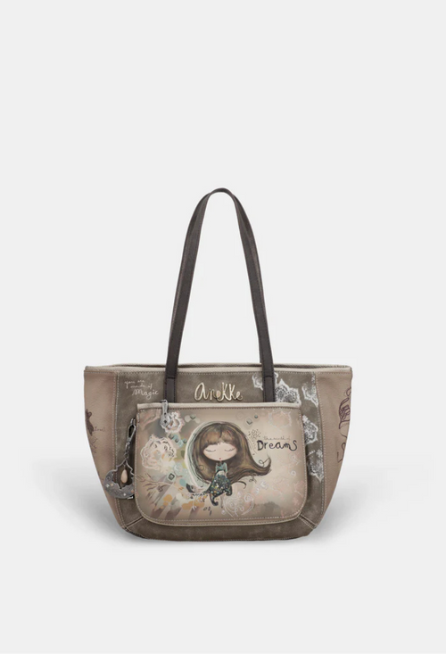 Braun mit Muster