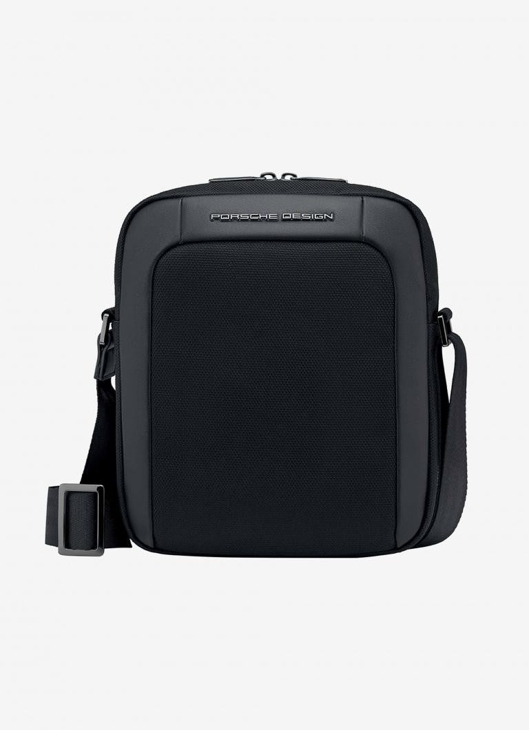 Sac Bandoulière Porsche Design – Cuir Noir – Style Roadster – Occasion Très Bon état