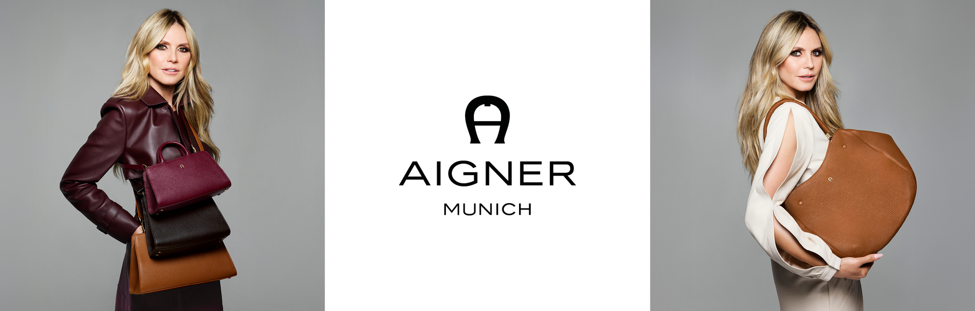 Aigner, Heidi Klum, Taschen, Logo