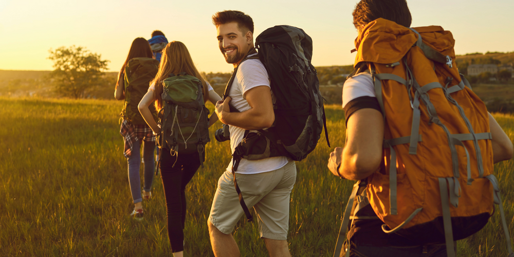 Outdoor-Rucksack, Wandern, robust, Natur, Abenteuer, unisex