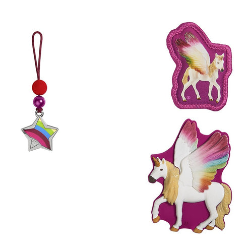 lila mit Muster