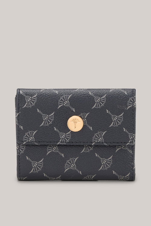 blau mit Muster
