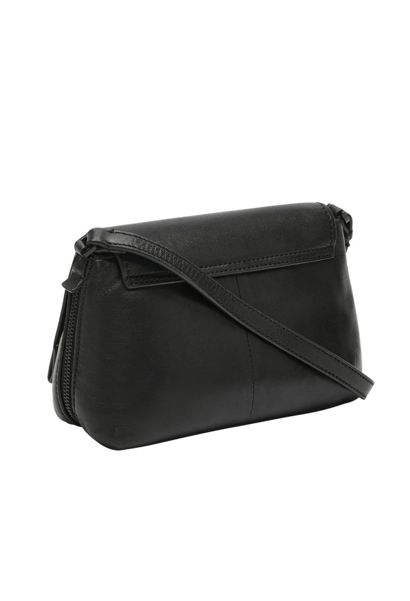 Bolso con solapa de piel de oveja Berlin Hera de Liebeskind