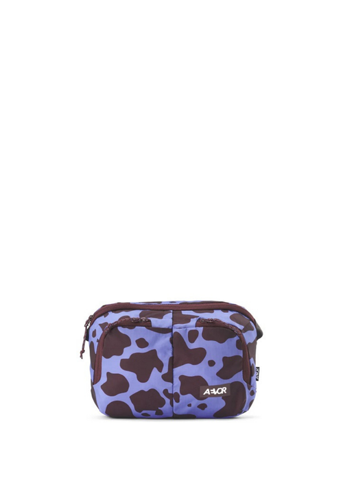 morado con estampado