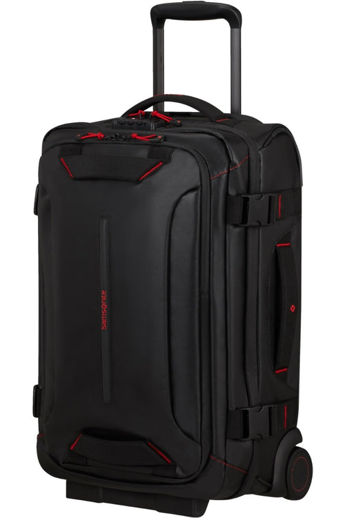schwarz / XS (Handgepäck mit 23cm Tiefe) mit 2 Rollen / Doppelrahmen