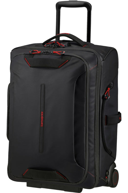 schwarz / XS (Handgepäck mit 23cm Tiefe) mit 2 Rollen / Backpack