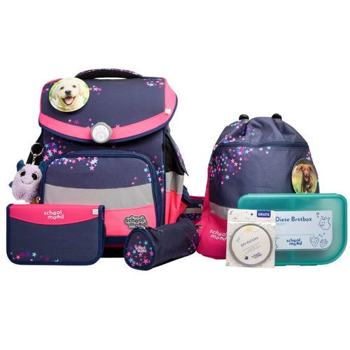lila mit Muster