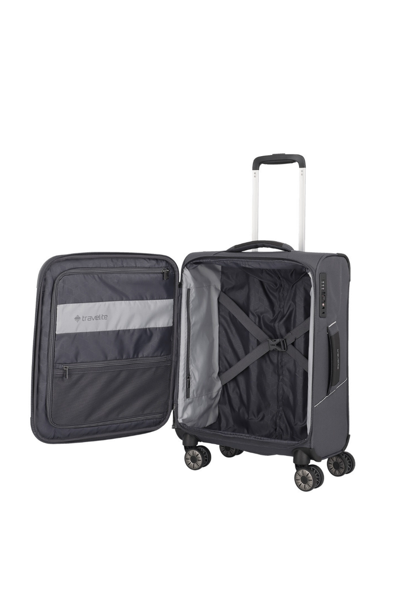 Maleta giratoria Travelite Skaii de nailon con 4 ruedas