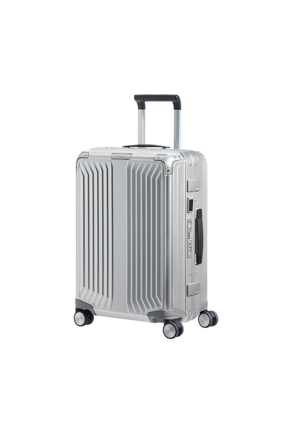 未使用品✨ Samsonite アタッシュケース アルミ製 シルバー Samsonite Selection Lite-Box Aluminum Trolley 4 Wheels | Hallerstede