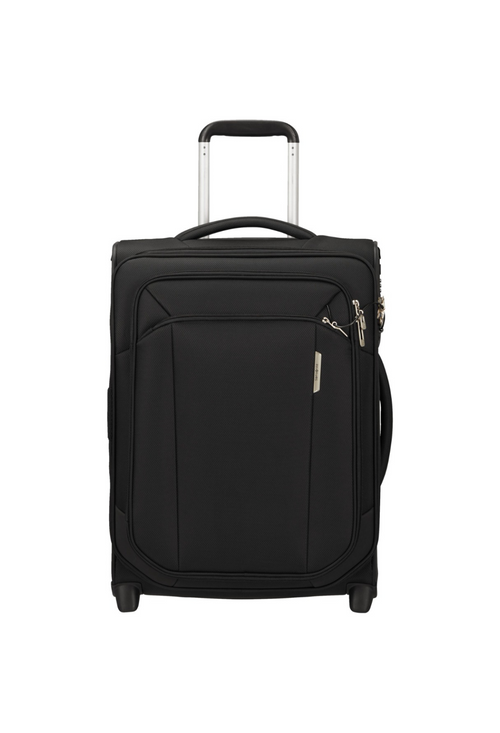 schwarz / XS (Handgepäck mit 23cm Tiefe) mit 2 Rollen