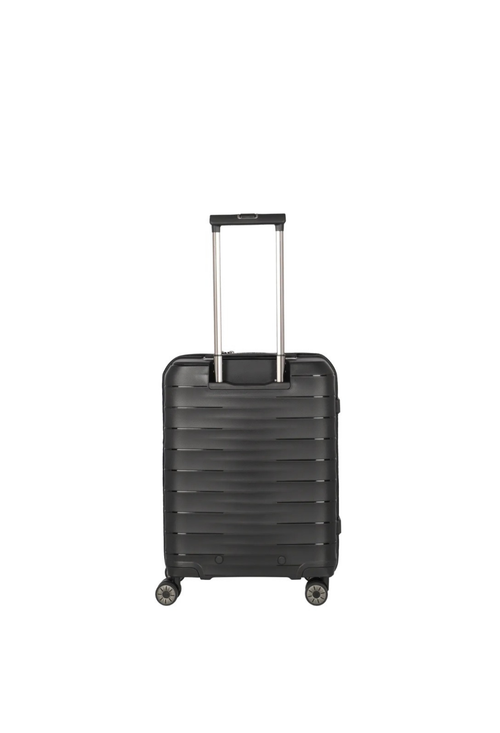 negro / XS (equipaje de mano con 23cm de profundidad) con bolsillo frontal