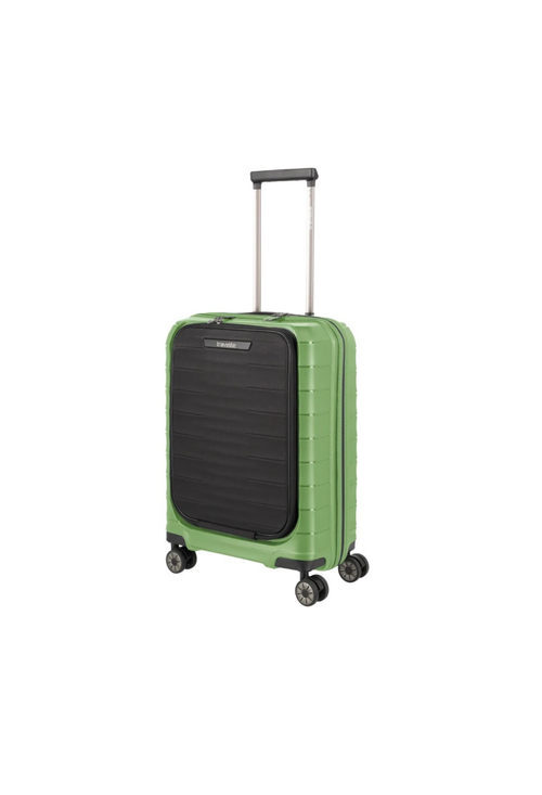 verde / XS (equipaje de mano con 23cm de profundidad) con bolsillo frontal