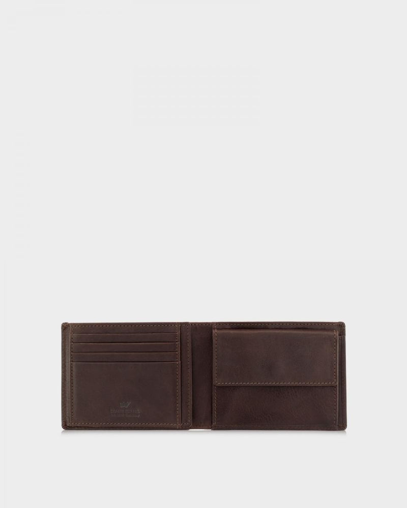 Braun Büffel Arezzo RFID brown wallet
