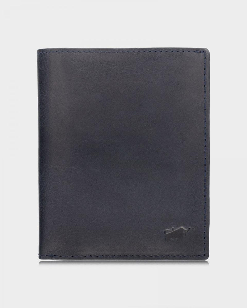 Braun Büffel Arezzo RFID blue wallet
