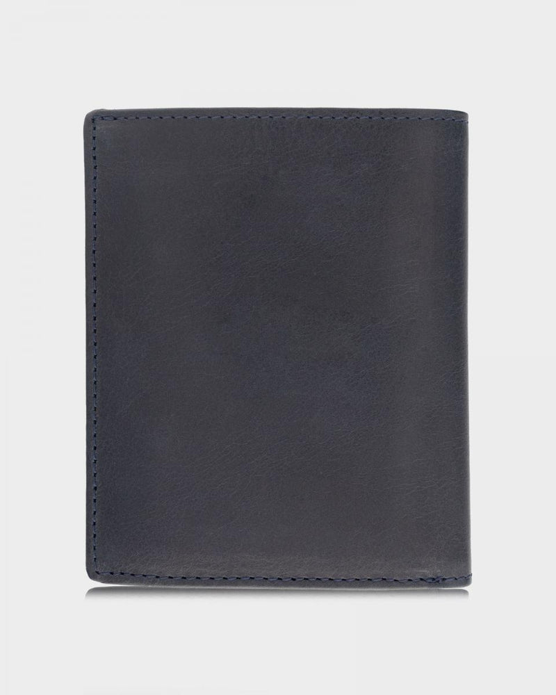 Braun Büffel Arezzo RFID blue wallet