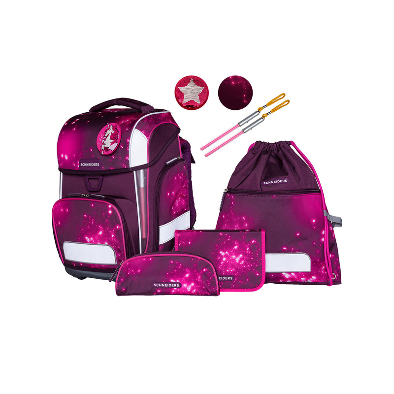 Schneiders Ergolite Set de mochila escolar de 9 piezas