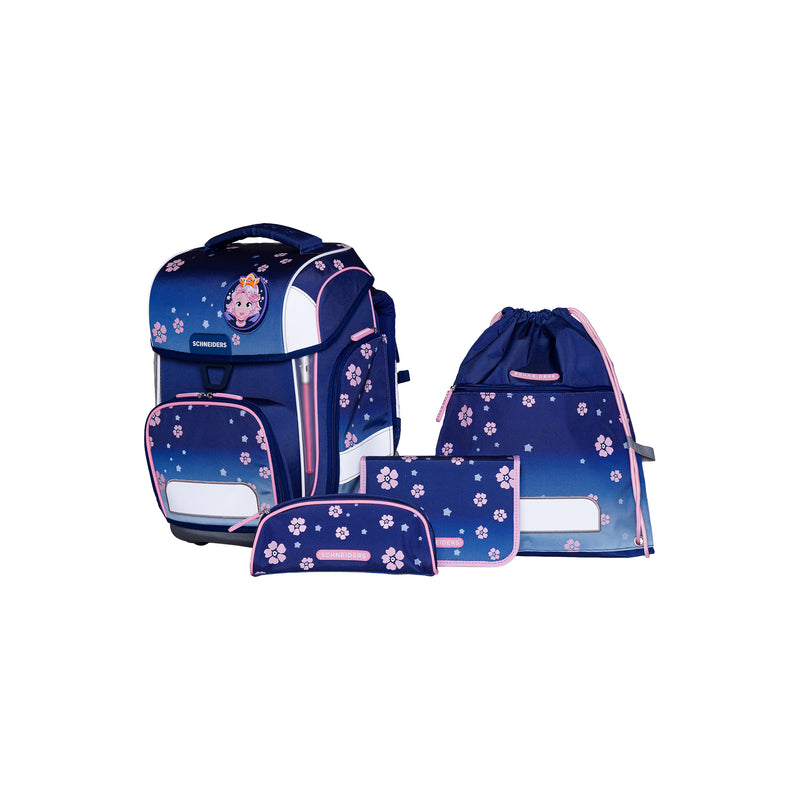 Set de mochila escolar Schneiders Ergolite de 9 piezas