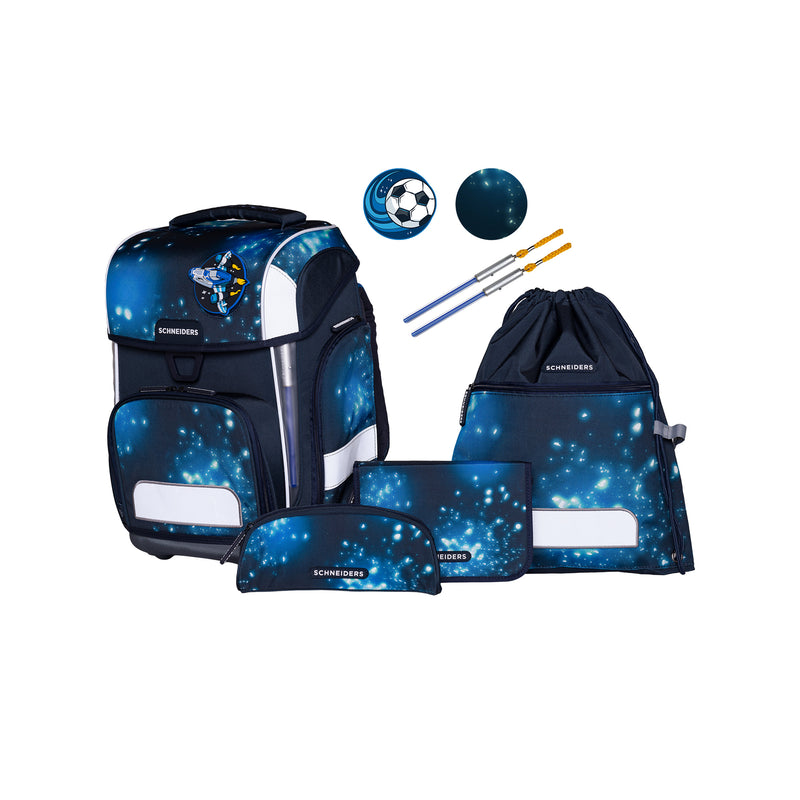 Set de mochila escolar Schneiders Ergolite de 9 piezas