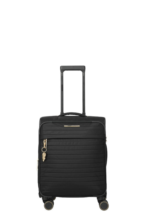 Black / XS (carry-on with 23cm depth) with front pocket