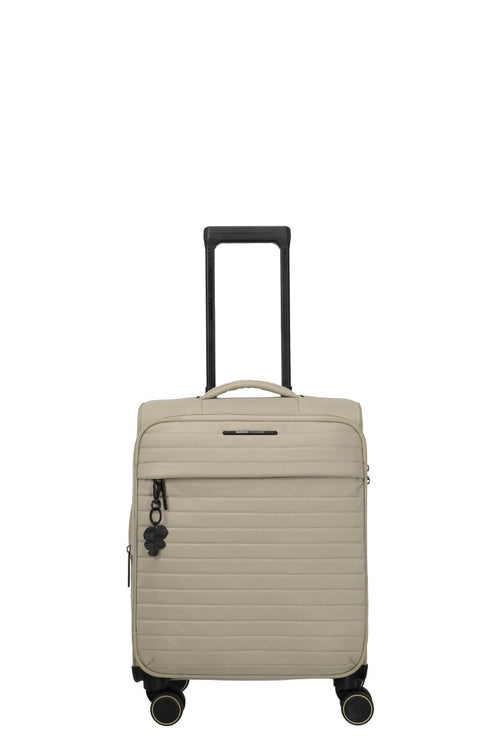 beige / XS (carry-on with 23cm depth) with front pocket
