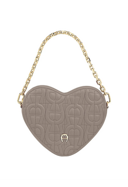 Aigner Heart zipper bag