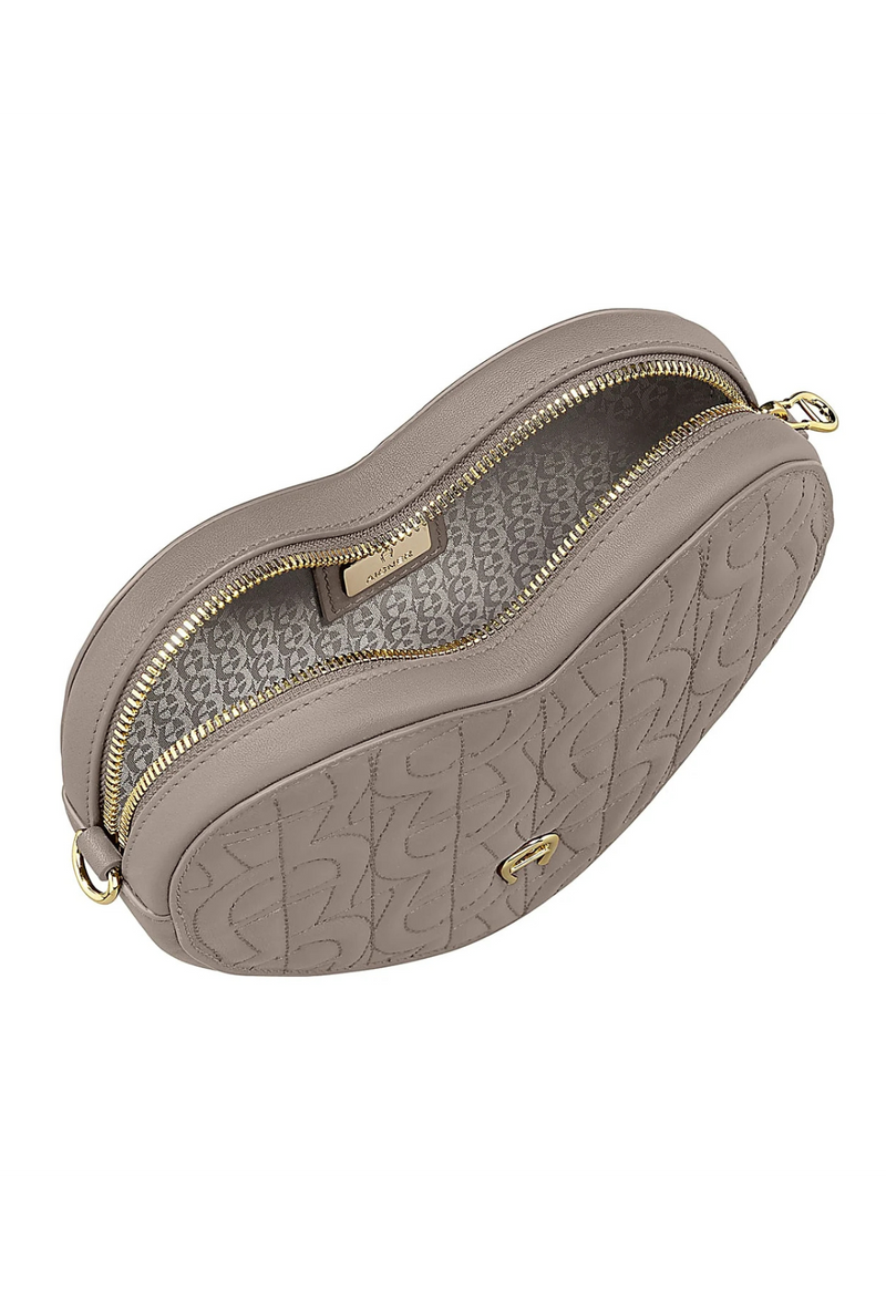 Aigner Heart zipper bag