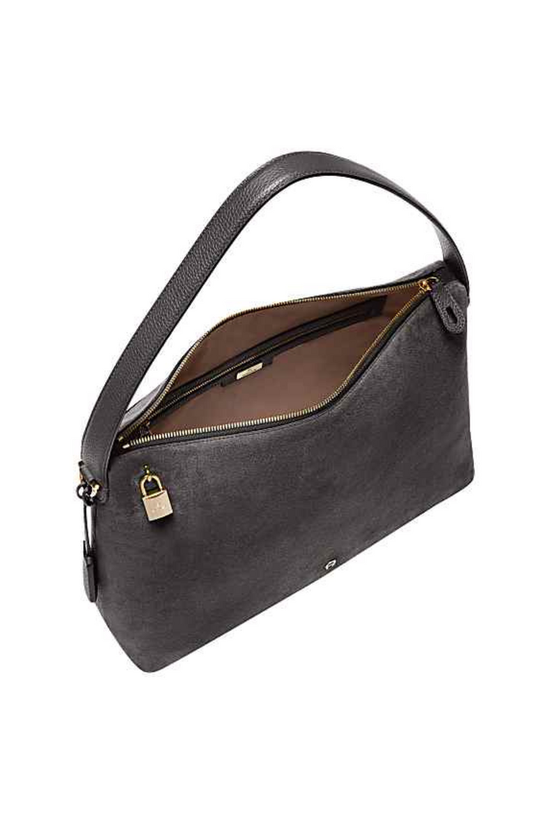 Aigner Delia Suede Bucket Bag