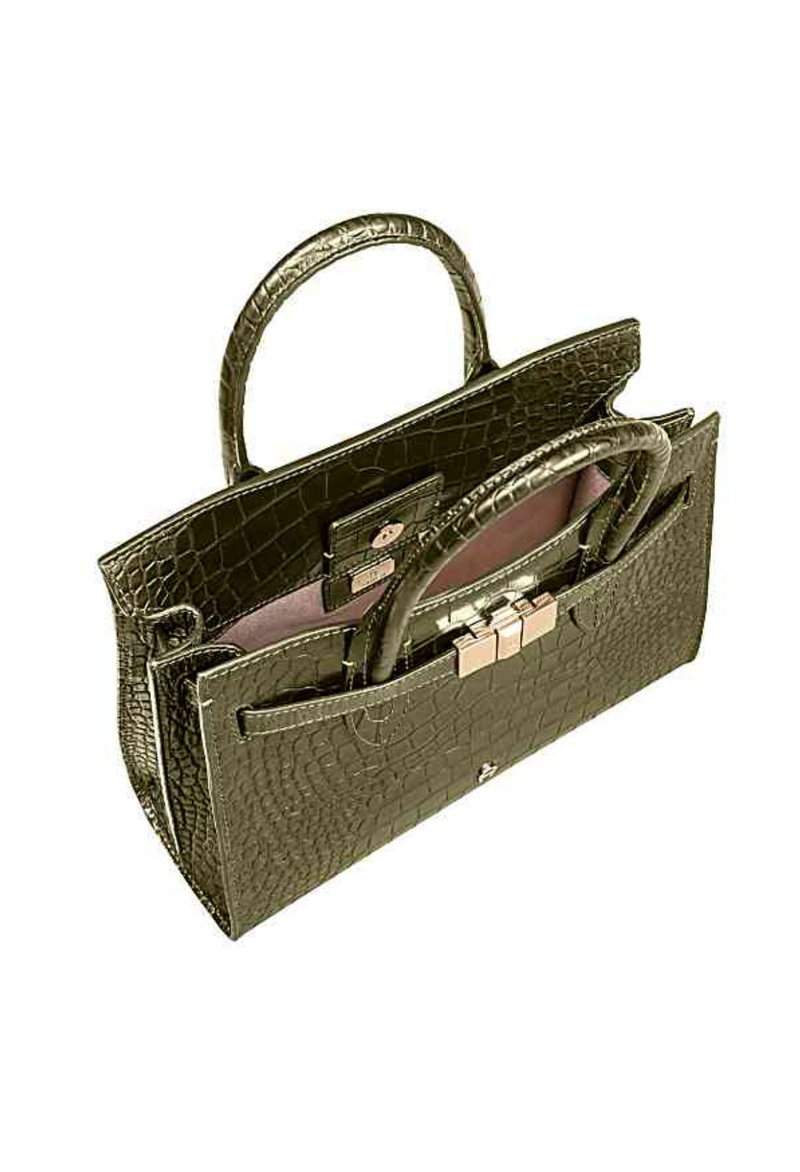 Aigner Farah Coccodrillo Riemenhandtasche