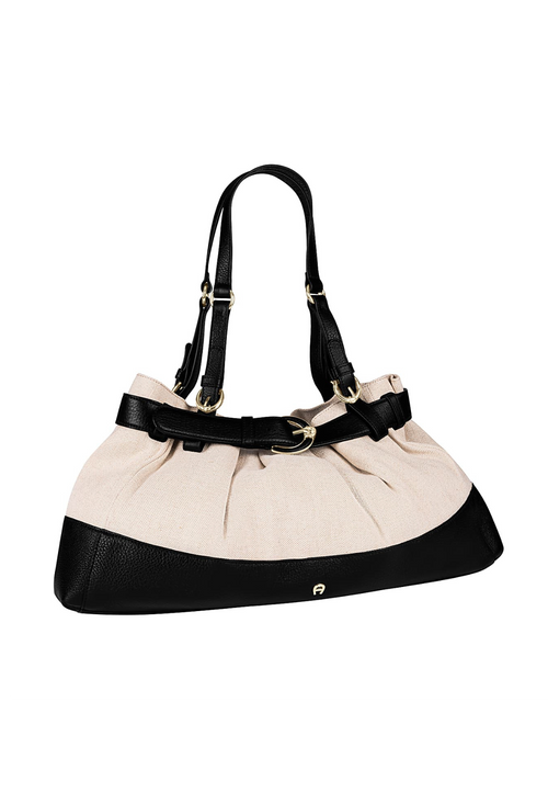 Schwarz mit Baumwolle / M