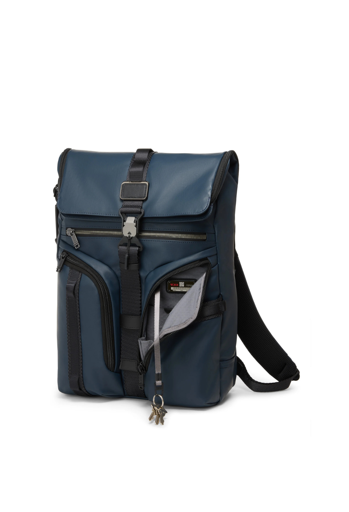 TUMI Alpha Bravo Surveillance Rolltop Backpack made of Nylon