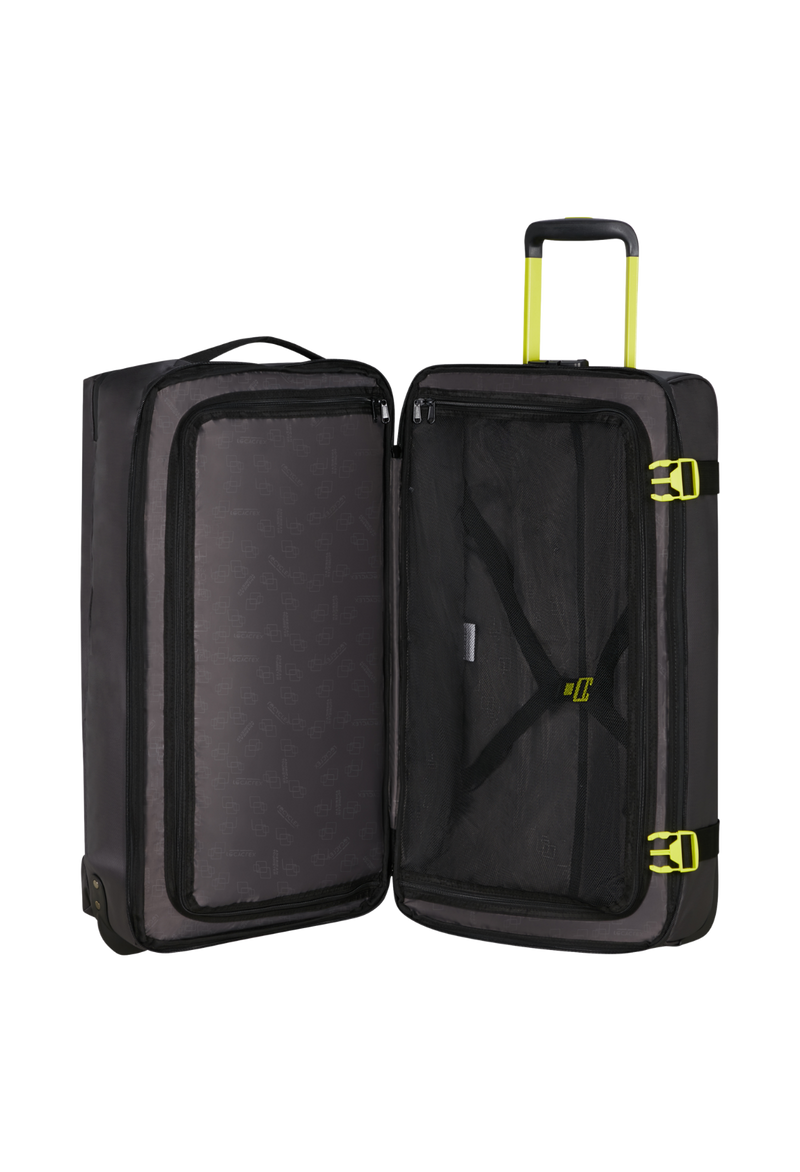 American Tourister Urban Track Duffle Waterproof travel bag with wheels