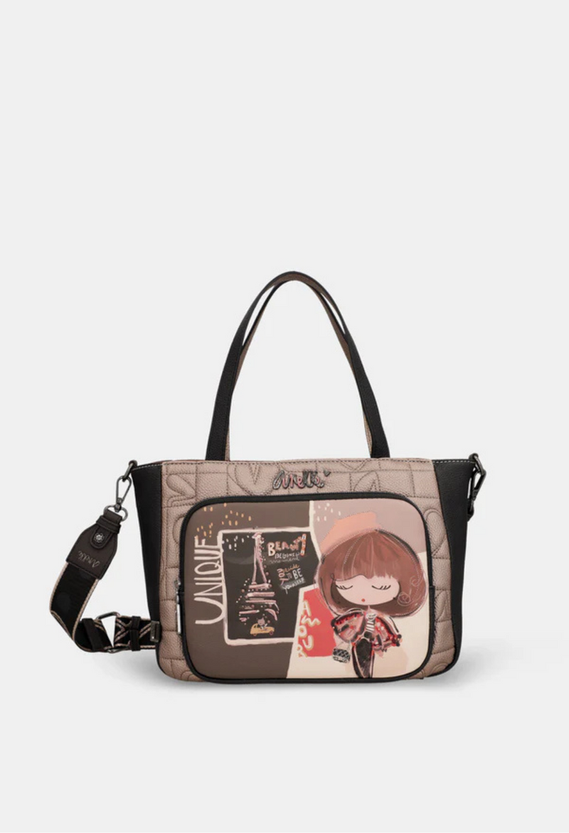 Anekke Manifesto Strap Handbag