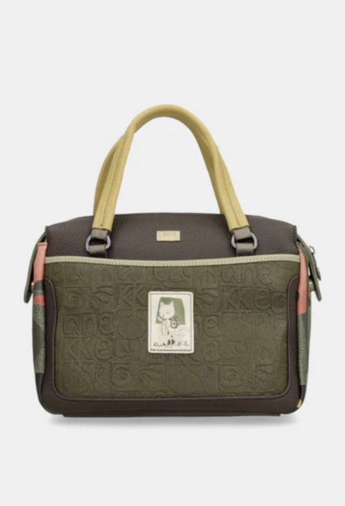 Grigio scuro/beige/verde