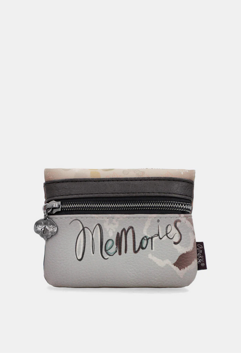 Anekke Real Wallet with Flap