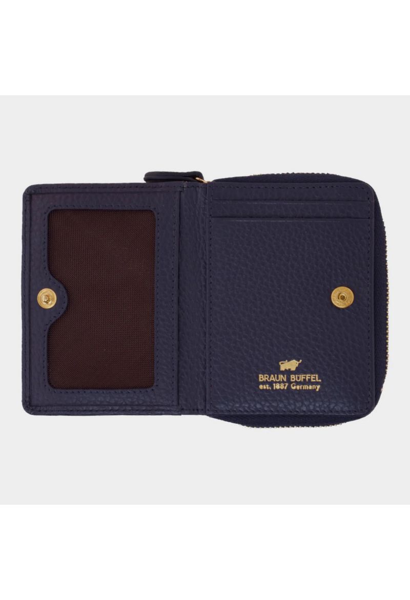 Braun Büffel Leder Asti Mini RFID 5CS monedero
