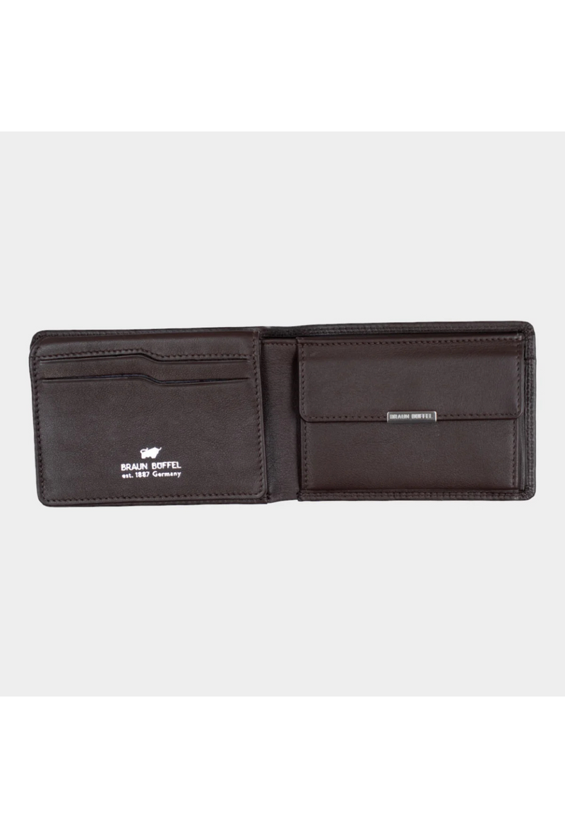Braun Büffel Golf 4CS RFID Cartera horizontal para billetes
