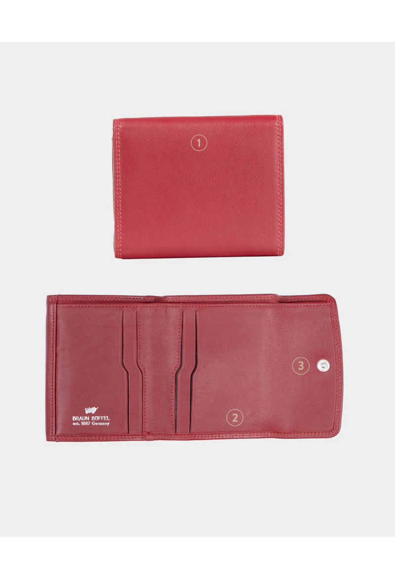 Braun Büffel Golf 4CS RFID Wallet with Flap