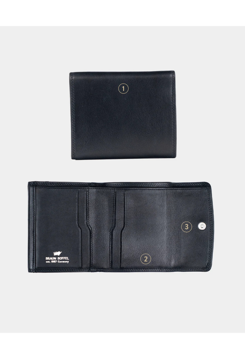 Braun Büffel Golf 4CS RFID Wallet with Flap