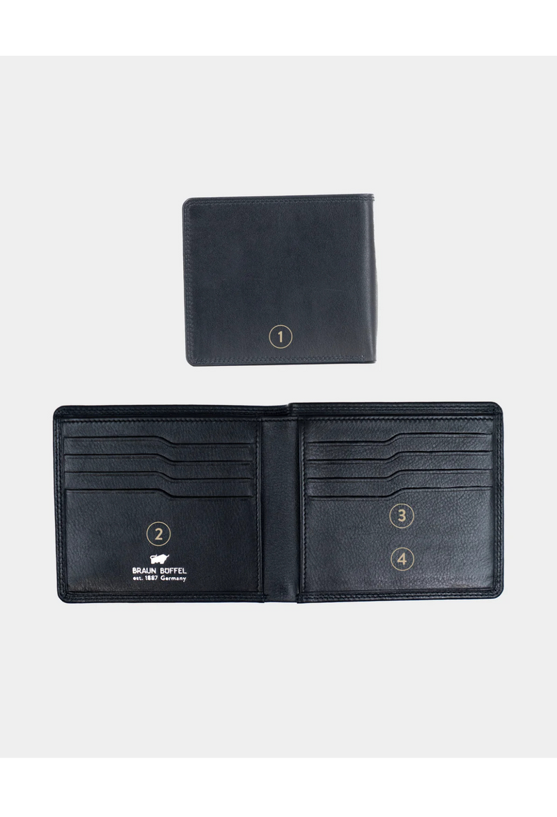 Braun Büffel Golf 8CS RFID Kartenbörse