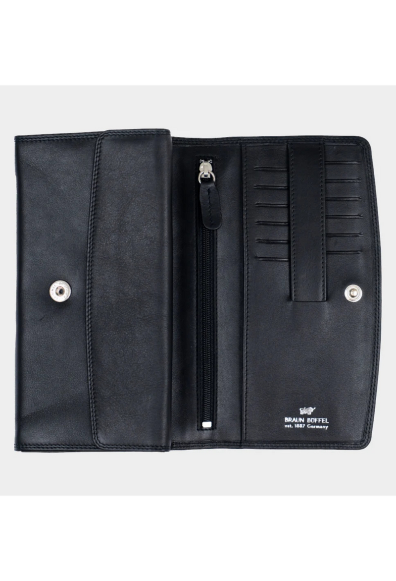 Braun Büffel Golf 6CS RFID Cartera cuadrada Carré