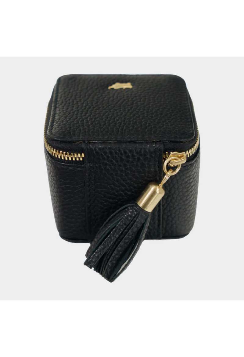 Braun Büffel astuccio porta gioielli in pelle